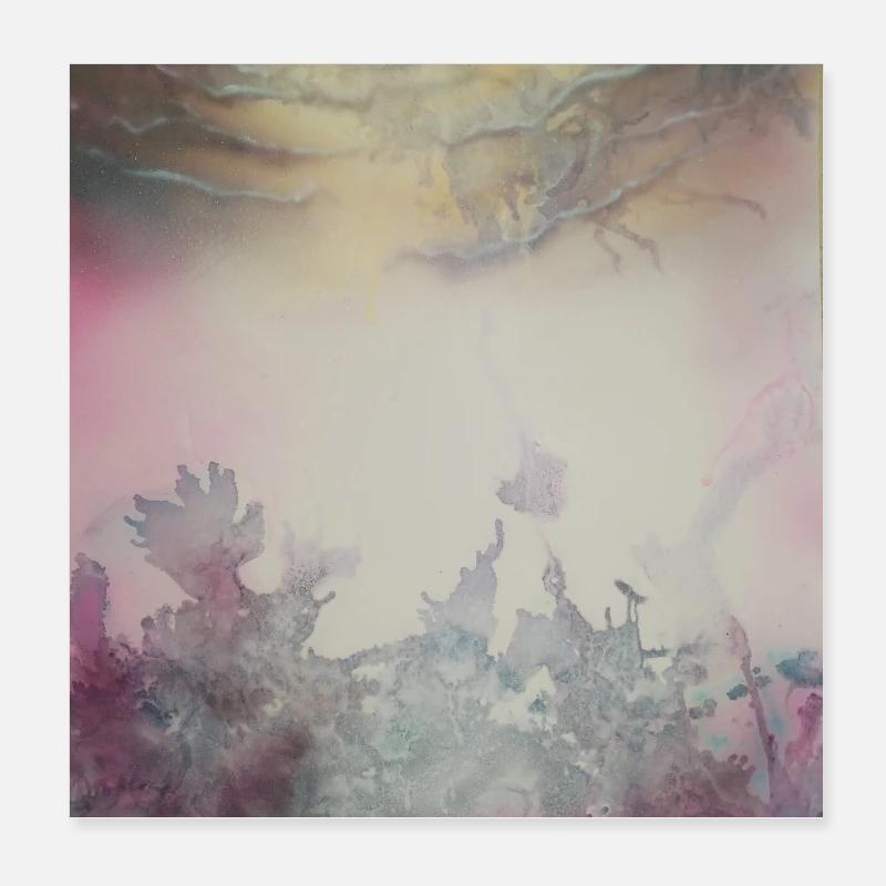 Pastel design Poster 8" x 8" (20x20 cm)
