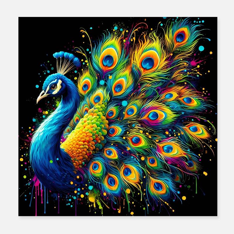 paon Poster 20 x 20 cm