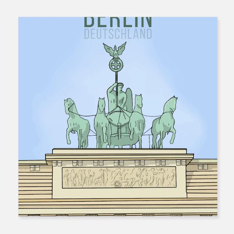 Berlin, Deutschland Poster 20x20 cm
