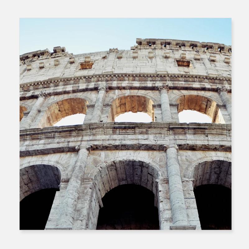 Rom Poster 20x20 cm