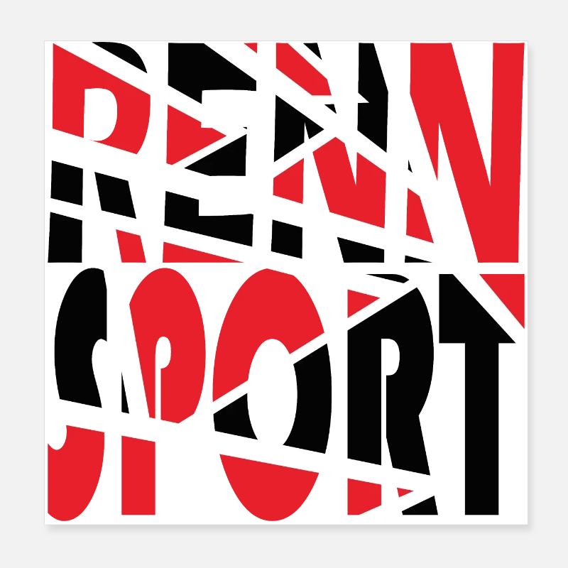 courses Poster 20 x 20 cm