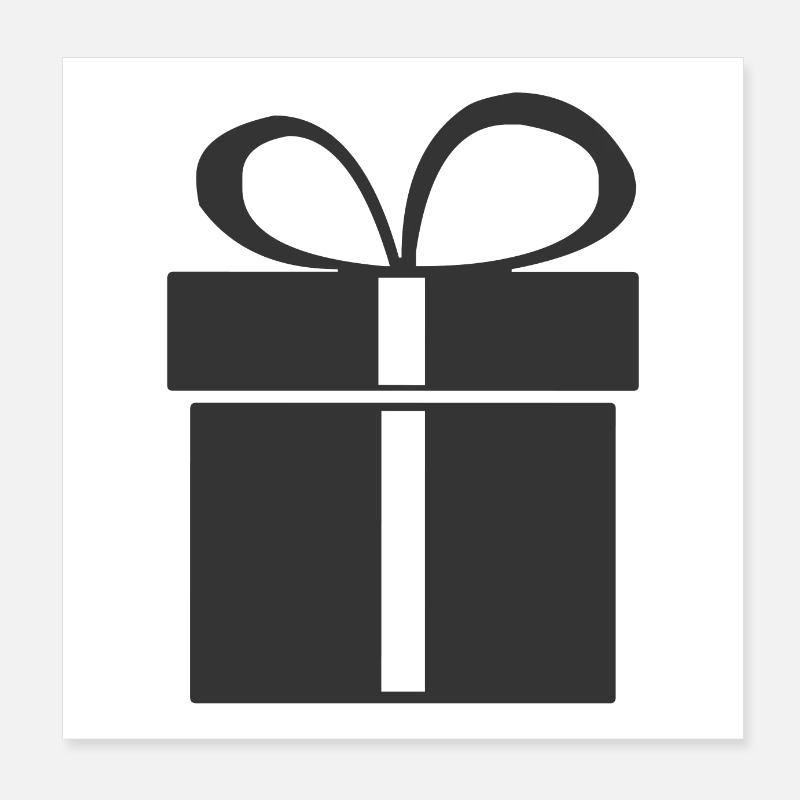 gift Poster 8" x 8" (20x20 cm)