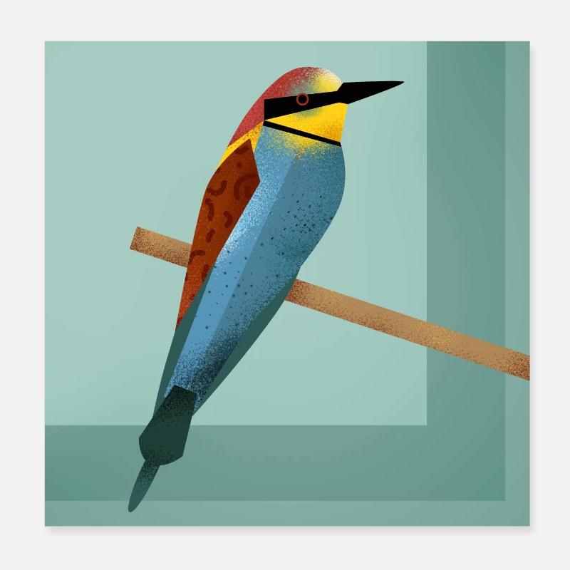 Guêpier Poster 20 x 20 cm