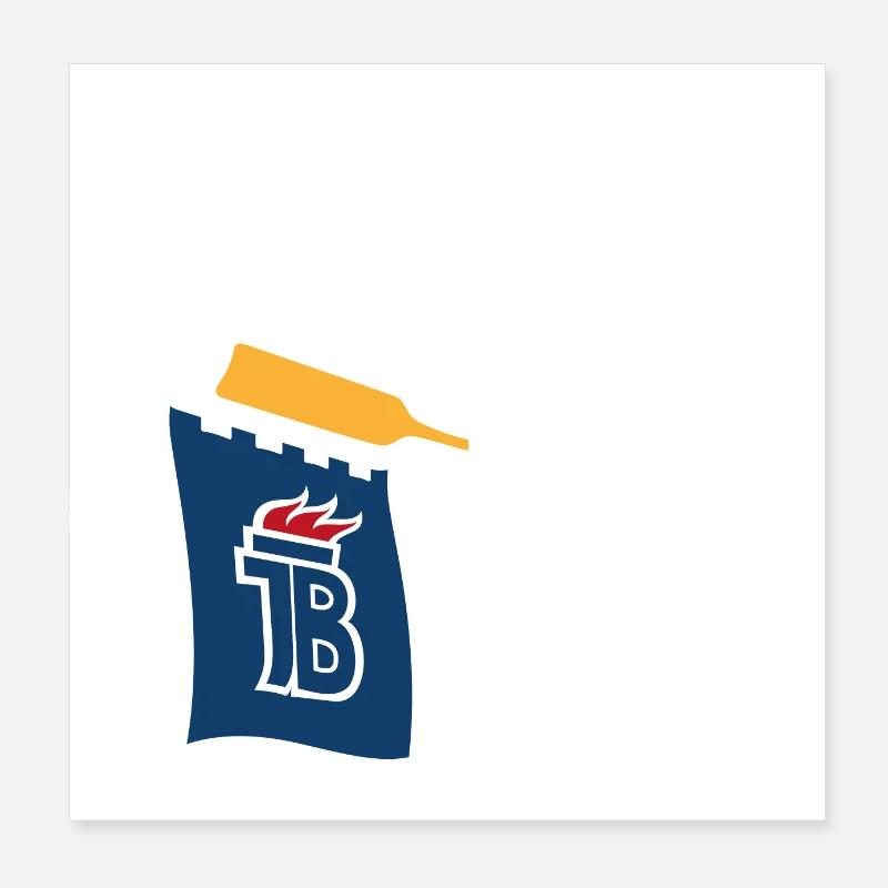 junge Bieroniere Poster 20x20 cm