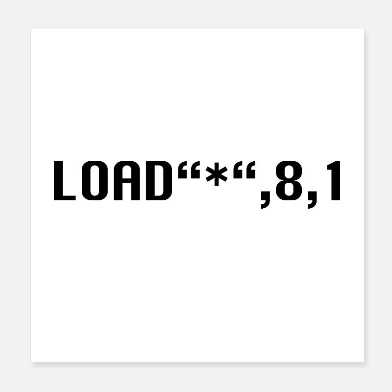 Command Poster 8" x 8" (20x20 cm)