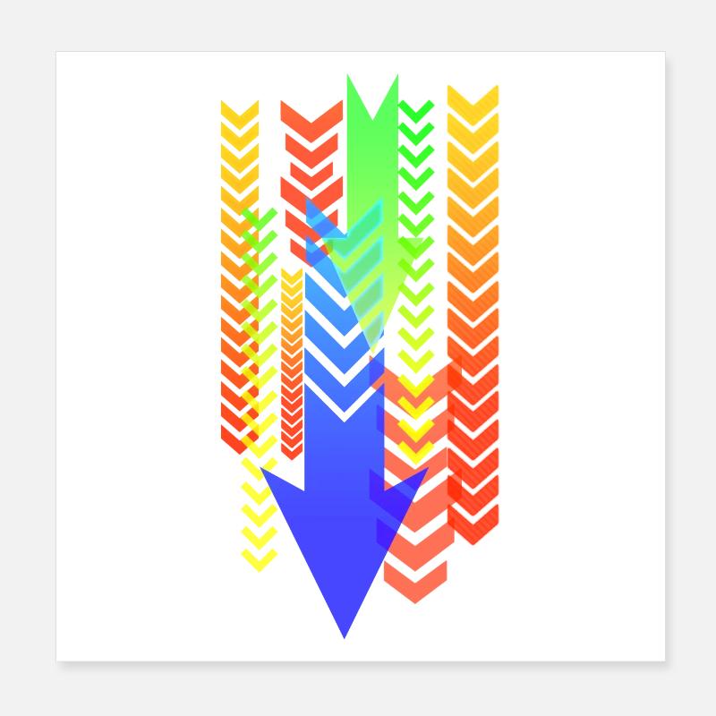 pile Poster 20x20 cm