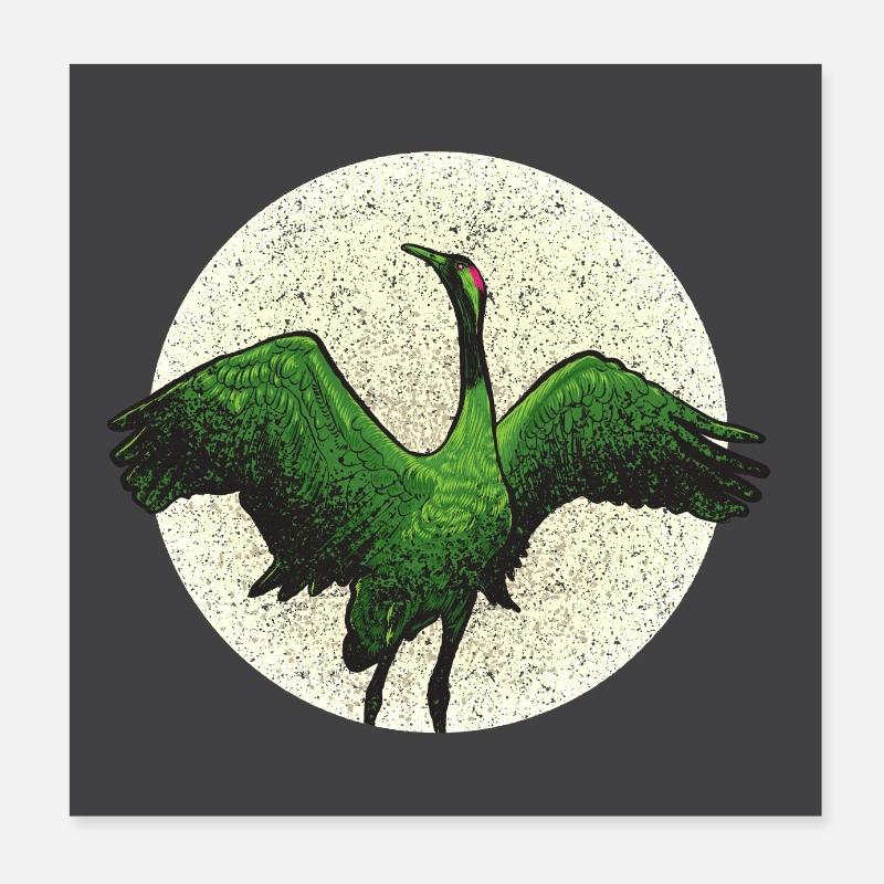 Kranplakat Poster 20x20 cm