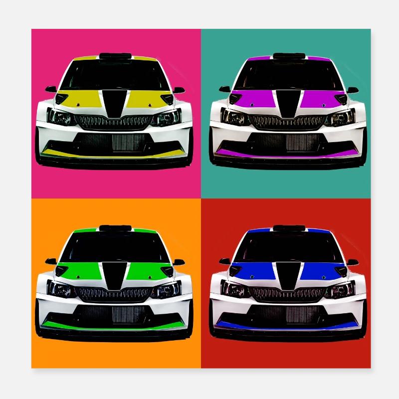 andy r5 Poster 20x20 cm