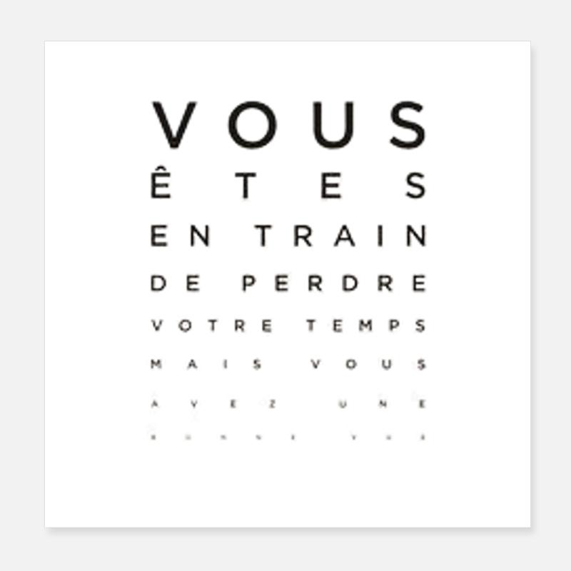 good view french Poster 20 x 20 cm
