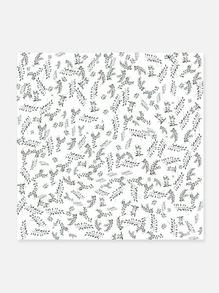 Frühling - Poster 20x20 cm - Weiß