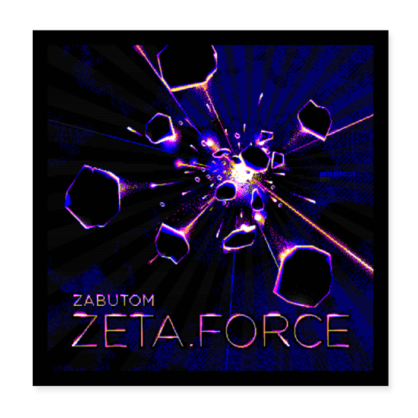 Zabutom Zeta Force - Poster 8" x 8" (20x20 cm)