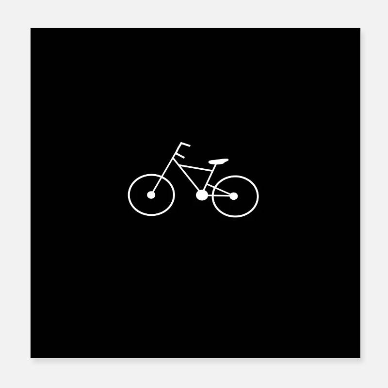 Bicyclette Poster 20 x 20 cm