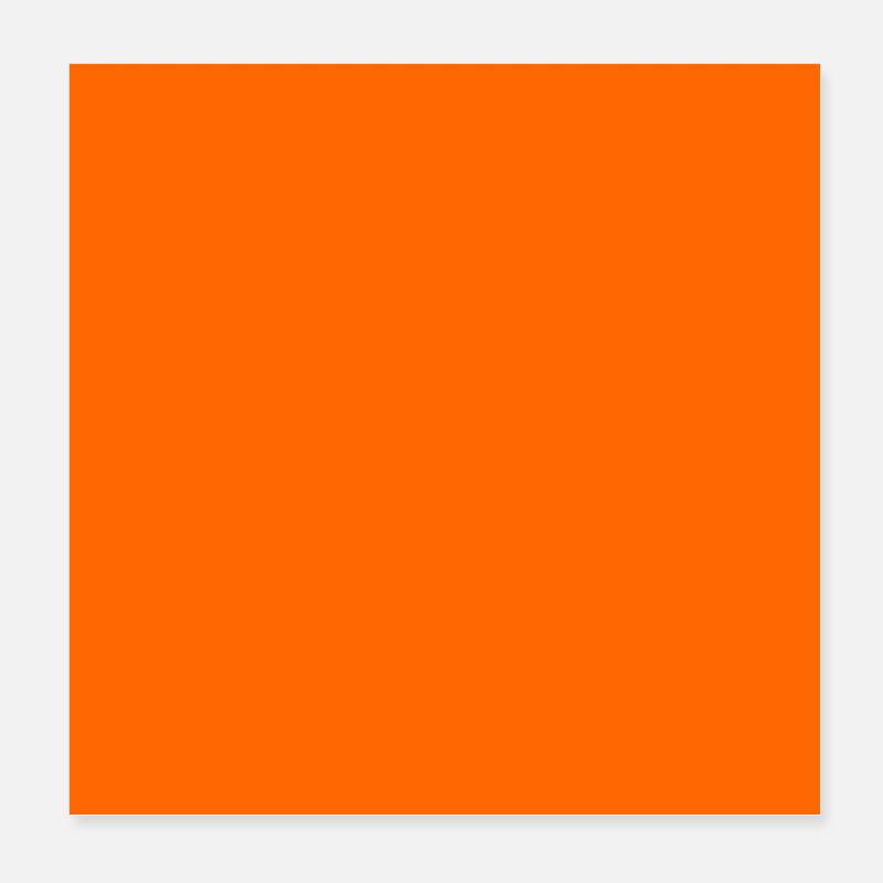 Motif de blocs de couleurs dans des tons orange chauds Poster 20 x 20 cm