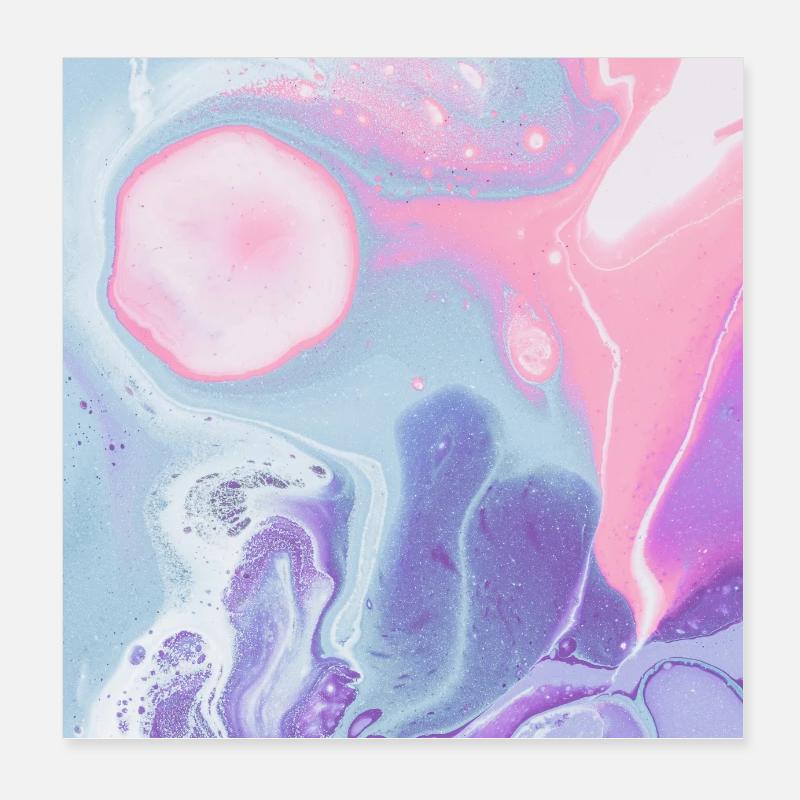 mouse pad colorful texture design Poster 8" x 8" (20x20 cm)