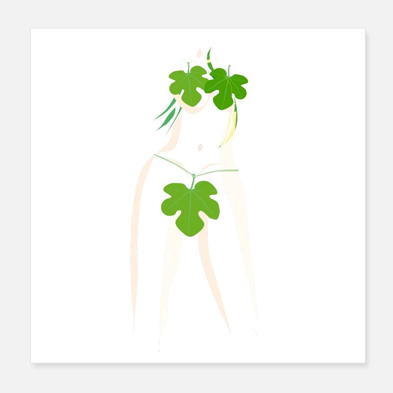 Abstract Eve Poster 8" x 8" (20x20 cm)