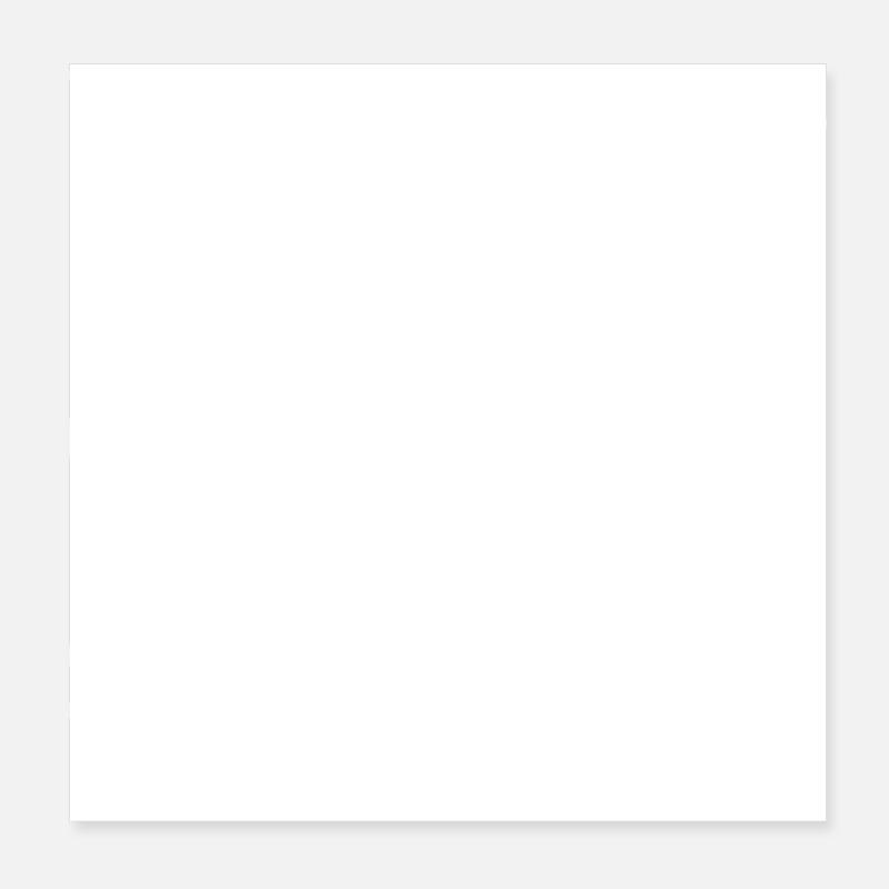 Chien chien Poster 20 x 20 cm