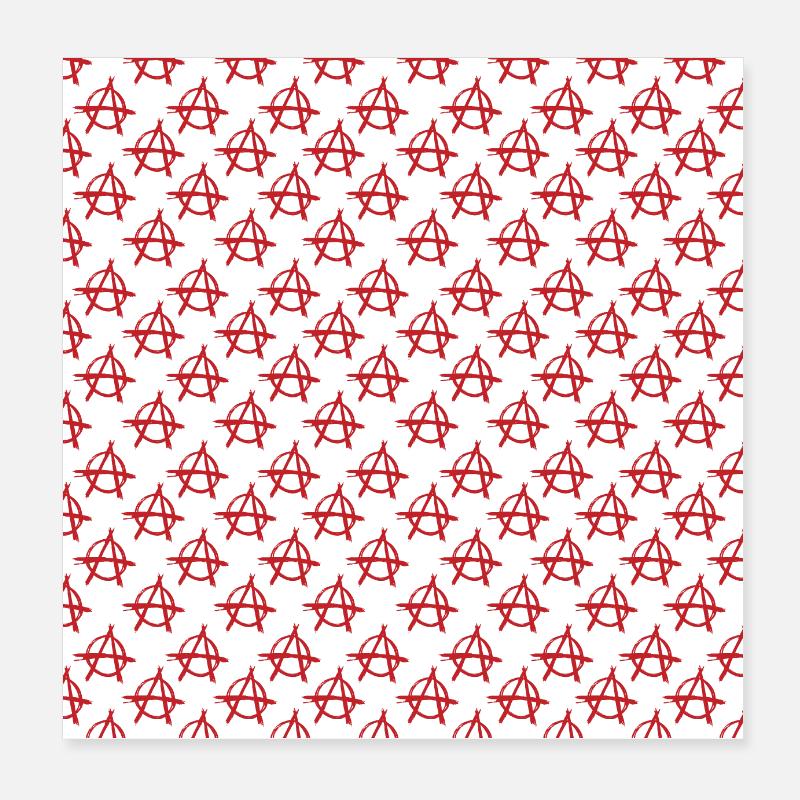 Anarchy Poster 20x20 cm
