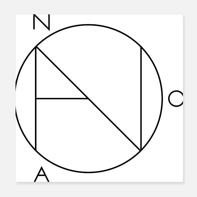 Noa Poster 8" x 8" (20x20 cm)