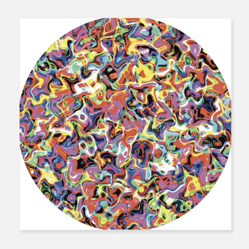 Soupe de nouilles Poster 20 x 20 cm