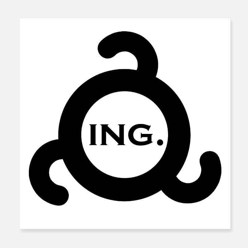 ing. Ingush Poster 20x20 cm