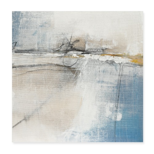 Abstract Landscape - Poster 20x20 cm