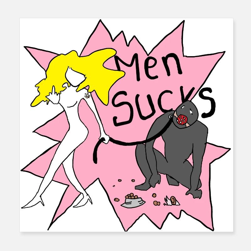 femdom Poster 20 x 20 cm