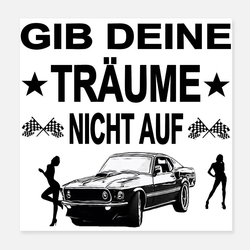 Auto Poster 20x20 cm