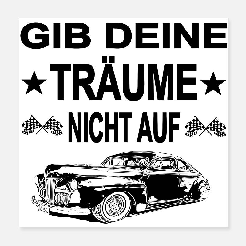 Auto Poster 20x20 cm