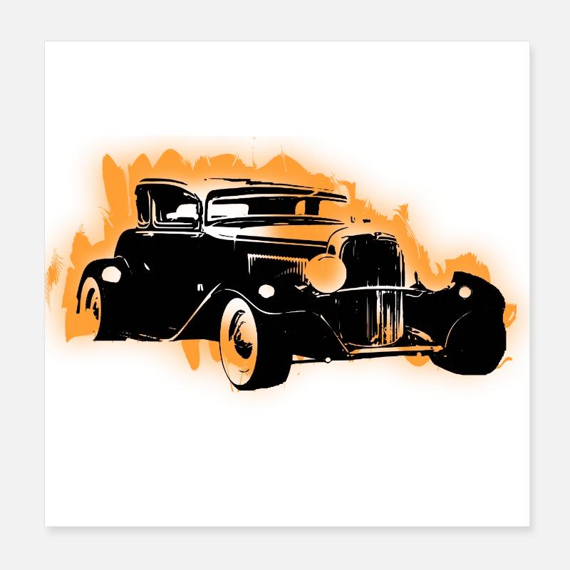 Auto Poster 20x20 cm