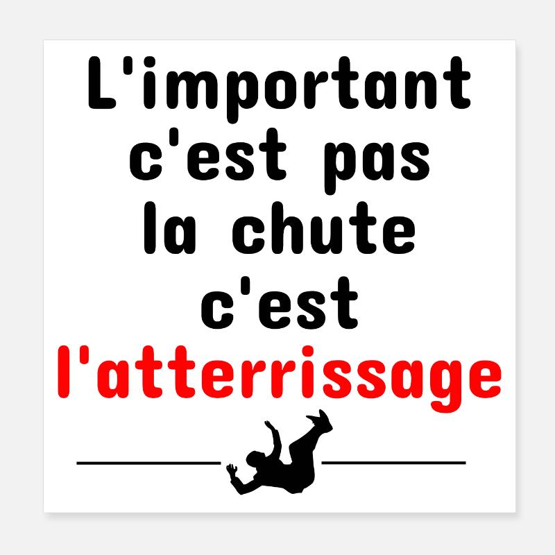 quelle importance ?? Poster 20 x 20 cm