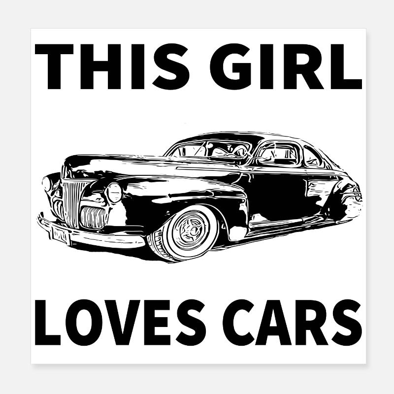 Auto Poster 20x20 cm