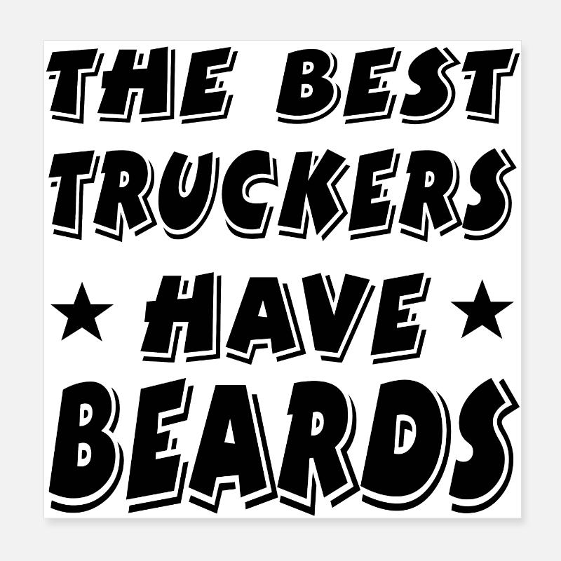 Barbe Poster 20 x 20 cm