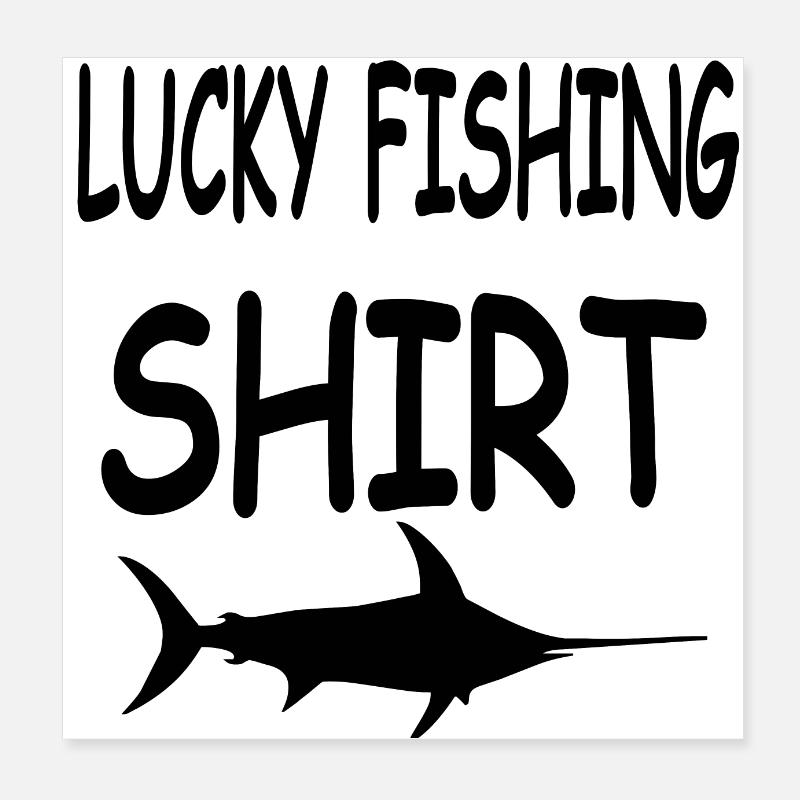 Angling Poster 8" x 8" (20x20 cm)