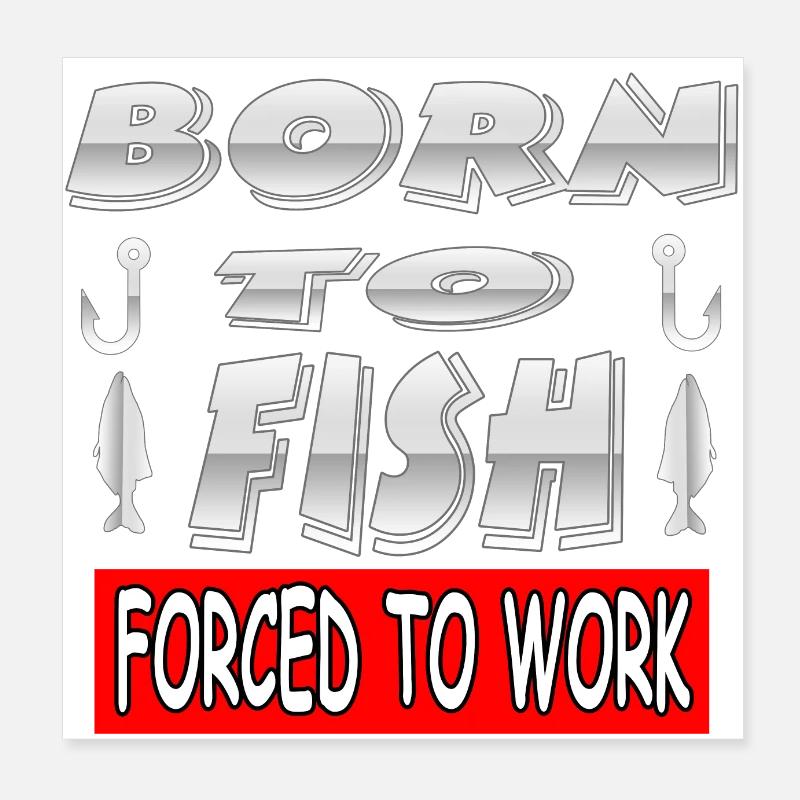 Angling Poster 8" x 8" (20x20 cm)