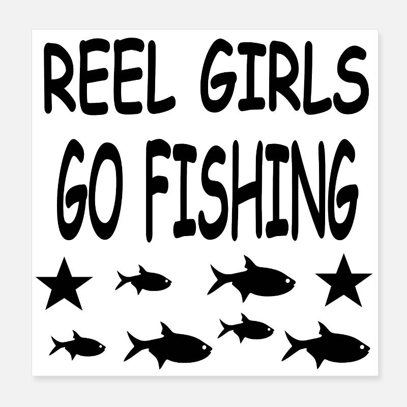 Pêche Poster 20 x 20 cm