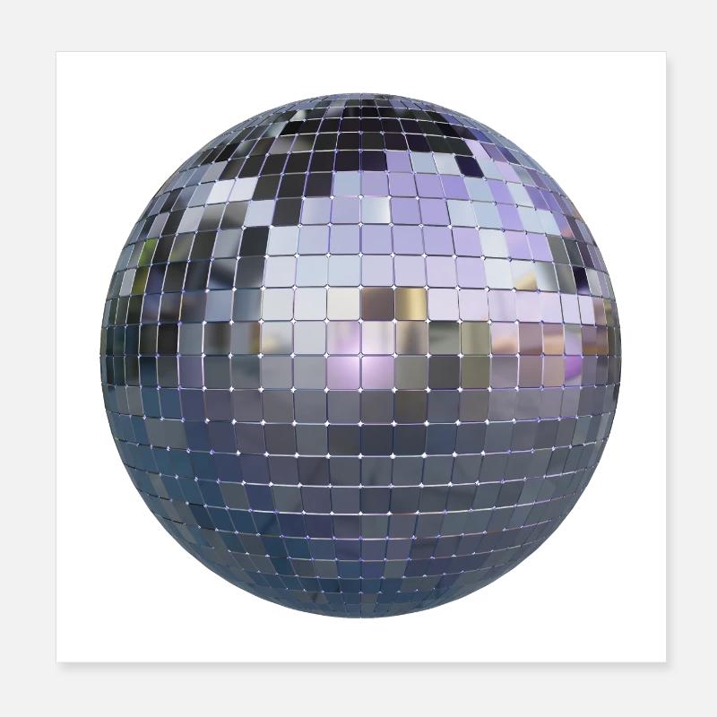 Bal Disco Poster 20 x 20 cm