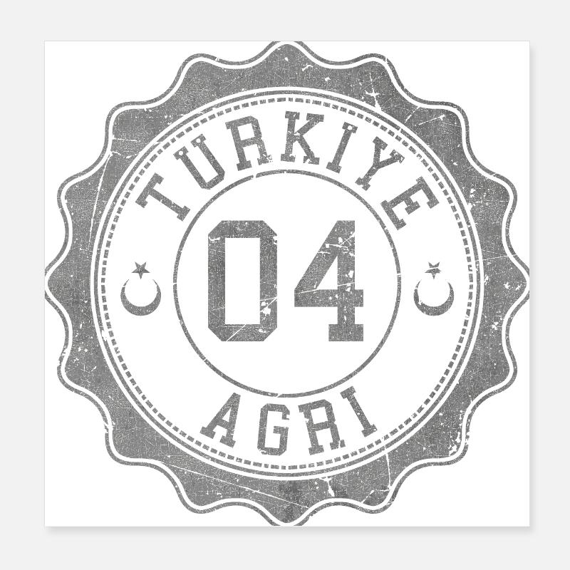 Ağrı Poster 20 x 20 cm