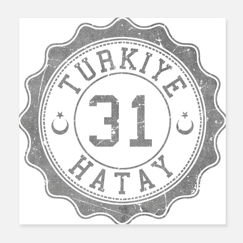 Hatay Poster 20x20 cm