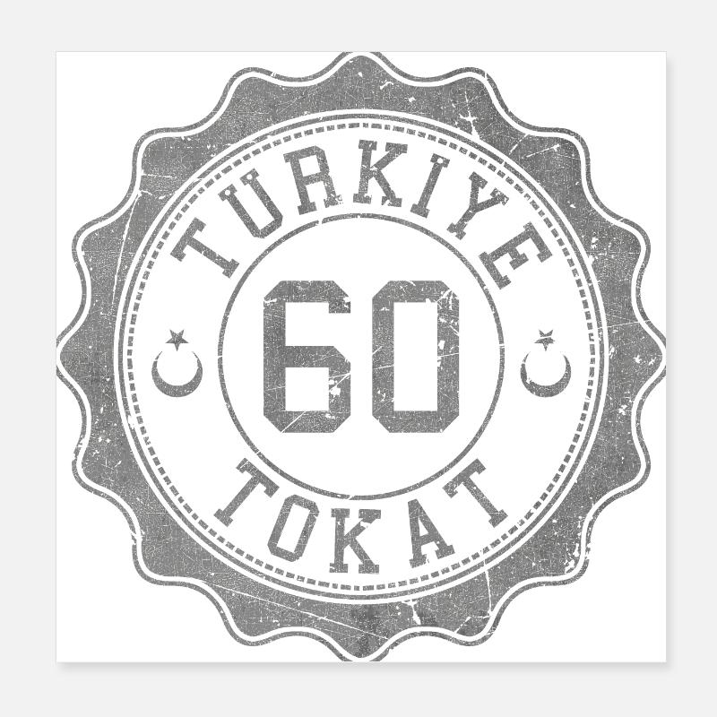 Tokat Poster 20x20 cm