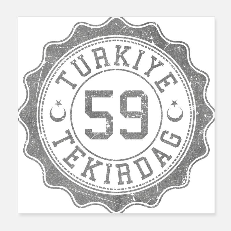 Tekirdağ Poster 20 x 20 cm