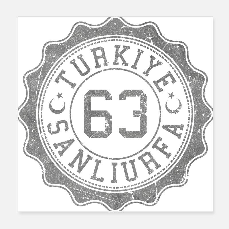 Şanlıurfa Poster 20 x 20 cm