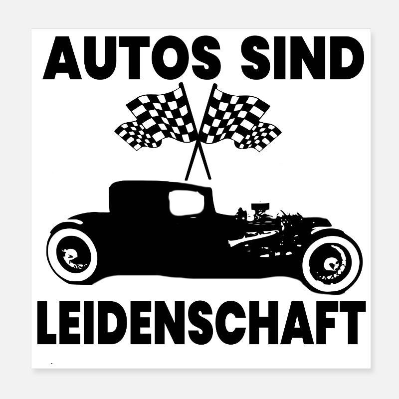 Auto Poster 20x20 cm
