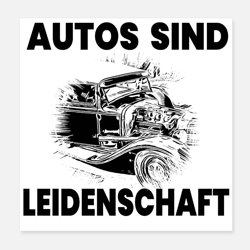 Auto Poster 20x20 cm