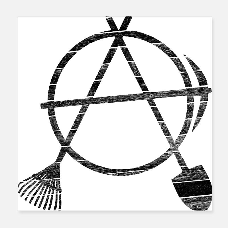 bricolage de jardin Poster 20 x 20 cm