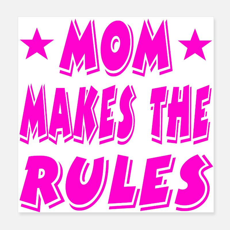 Mother Poster 8" x 8" (20x20 cm)