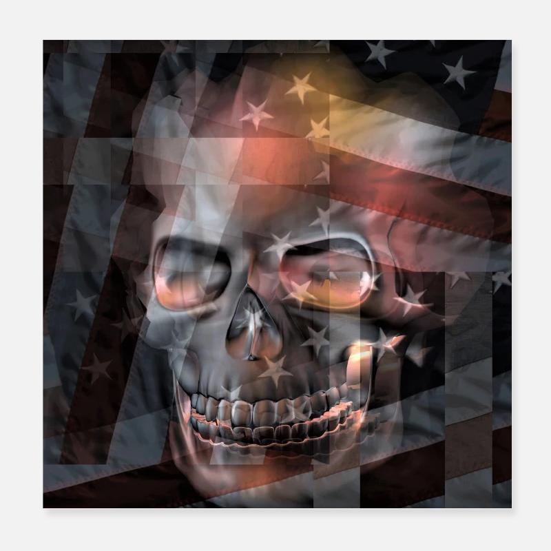 Rock n Roll Poster 8" x 8" (20x20 cm)