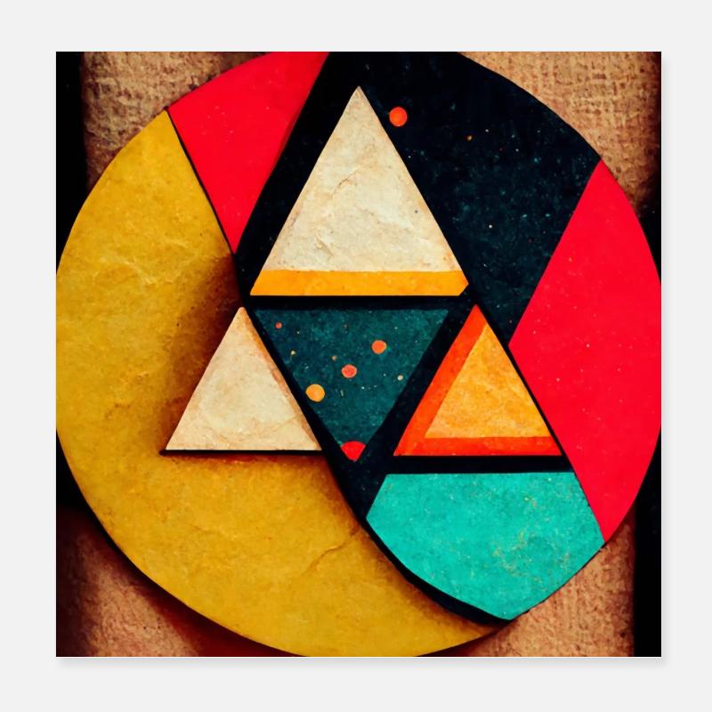 comic pop art Poster 8" x 8" (20x20 cm)