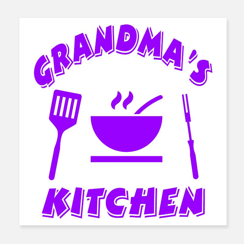 Cuisine Poster 20 x 20 cm