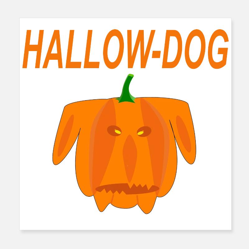 Chien sacré Poster 20 x 20 cm