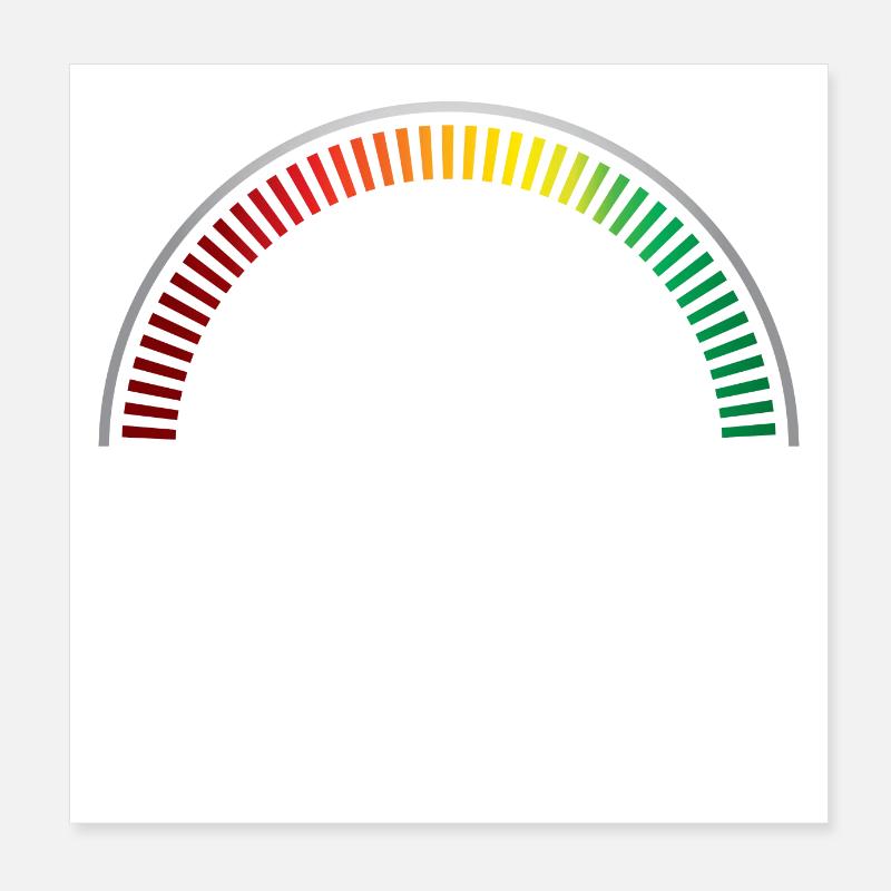 Anniversaire 35 ans Compteur Poster 20 x 20 cm
